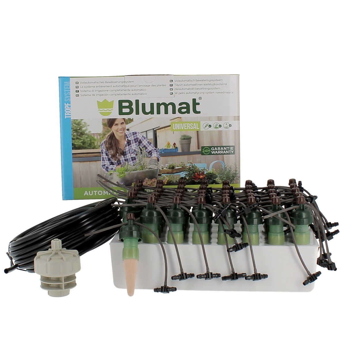Blumat Tuyau d'Irrigation avec Mini-Jonctions - Bloomling France