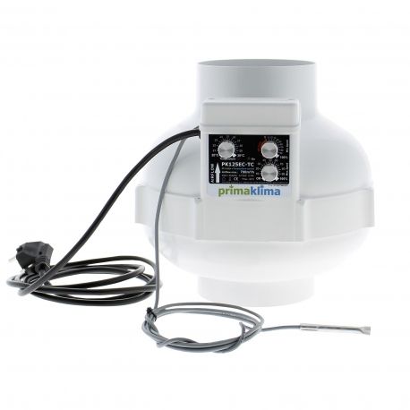 Extracteur PK125EC-TC 700m3/h – Ø 125mm Prima Klima