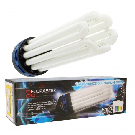 Ampoule CFL 200W spectre croissance - Florastar
