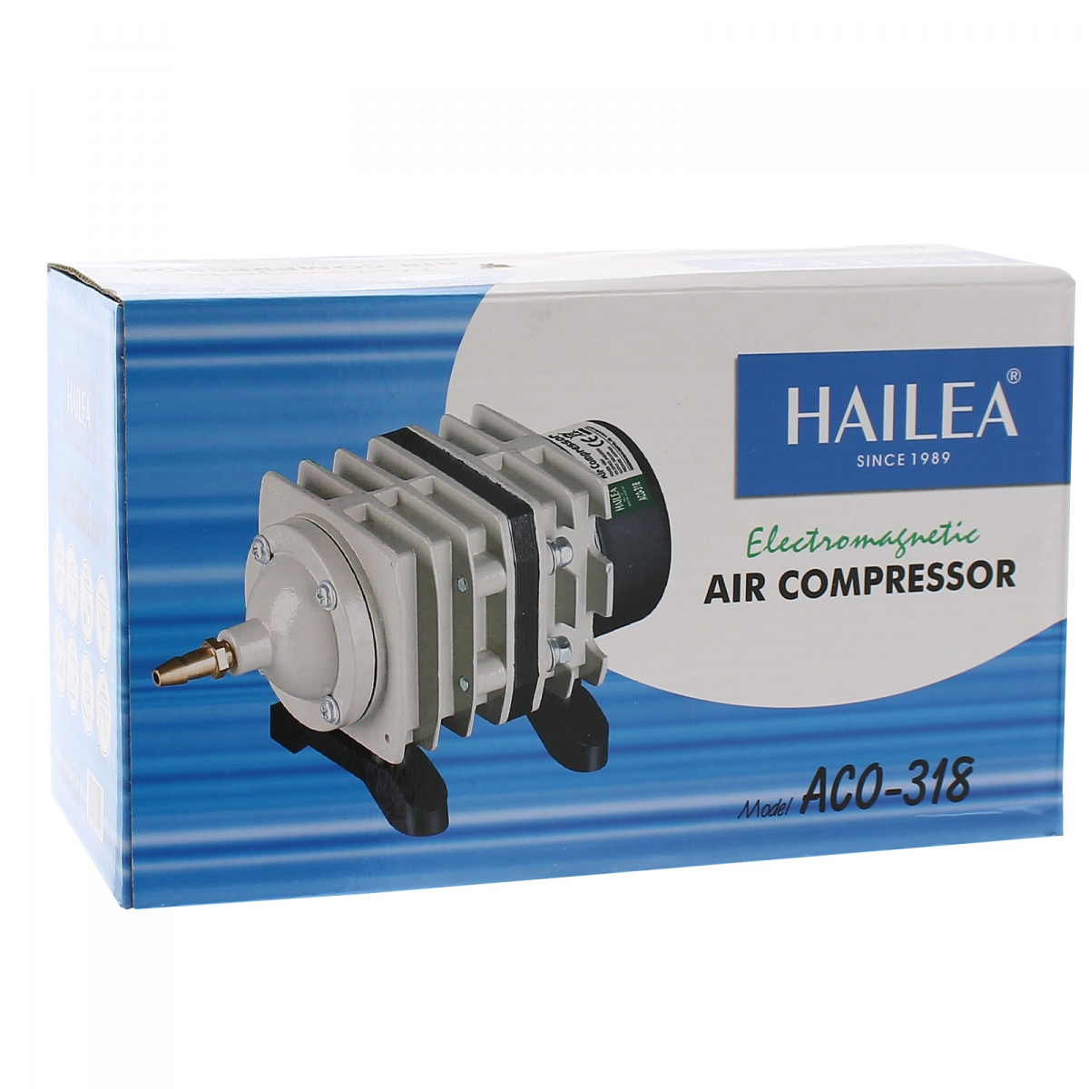 Pompe à air 2 sorties Hailea ACO-2204 - 4 litres/minute
