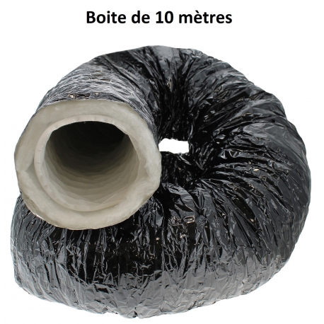Gaine de ventilation Pro-Ouate Ø 102mm - boite de 10 mètres