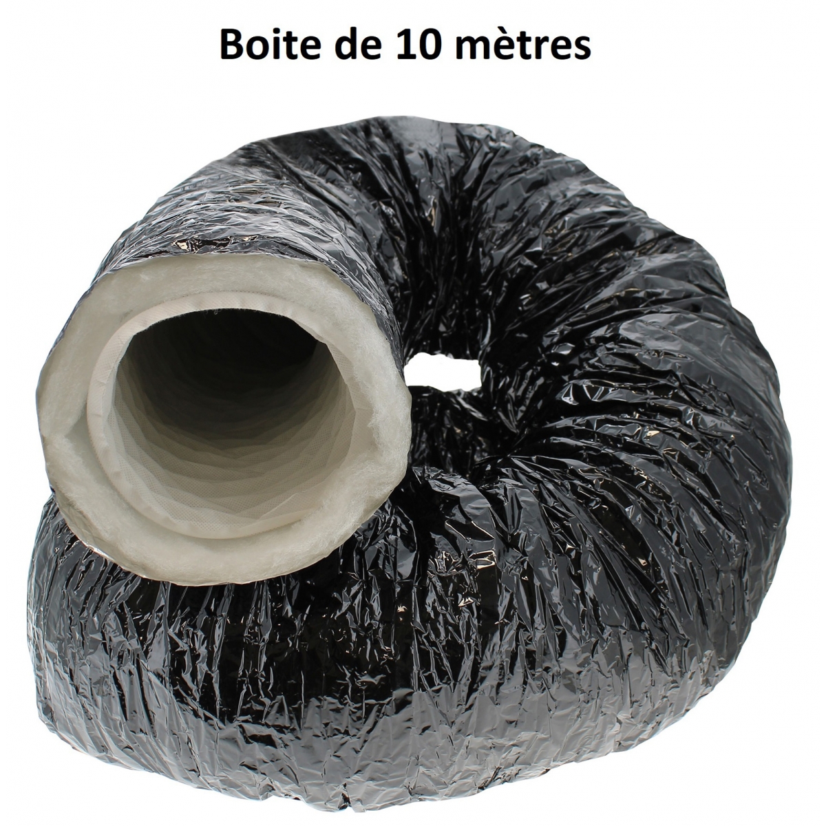 Gaine de ventilation Pro-Ouate diam 100mm boite de 10 mètres