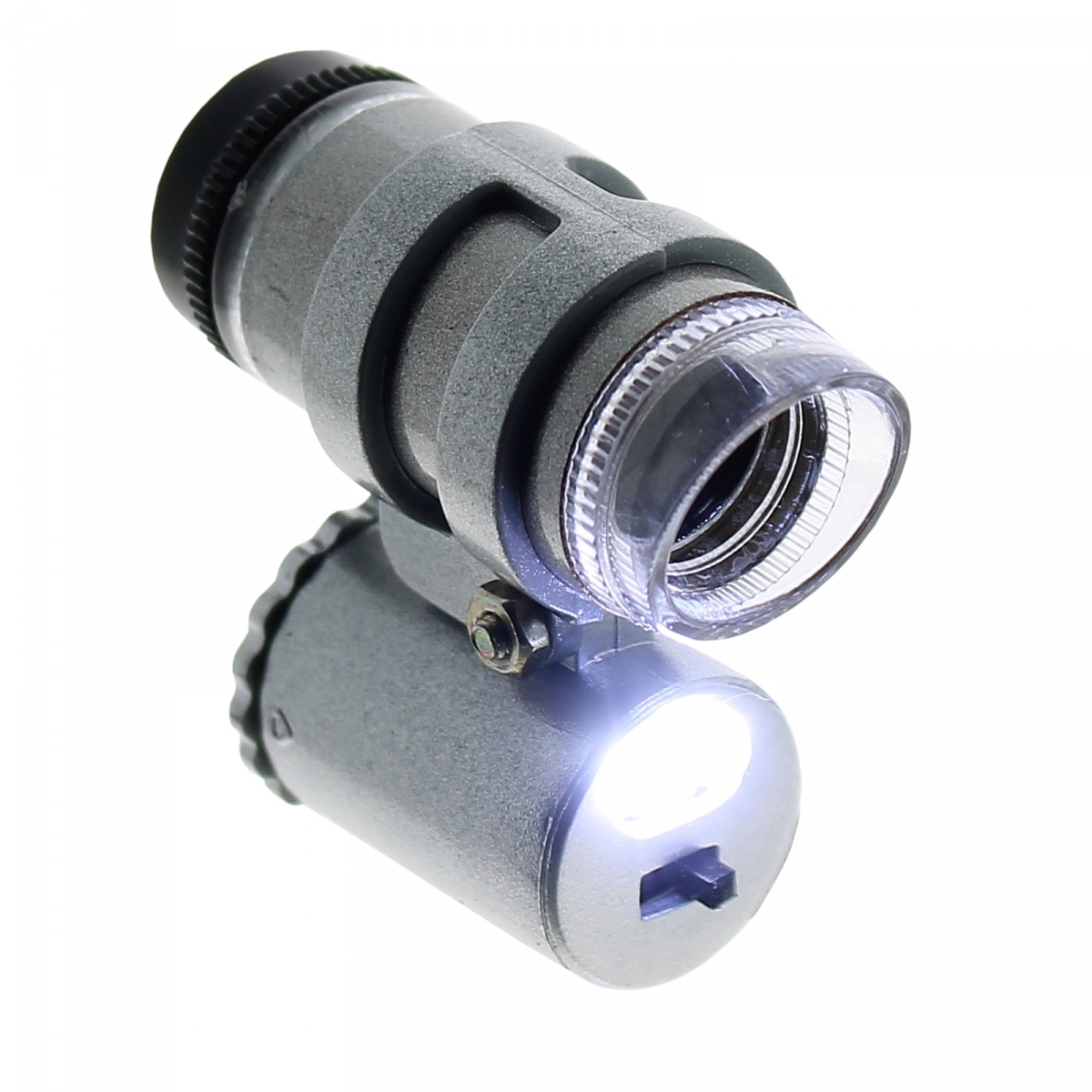 Mini microscope avec Led et zoom ajustable x 45 - Hydrozone