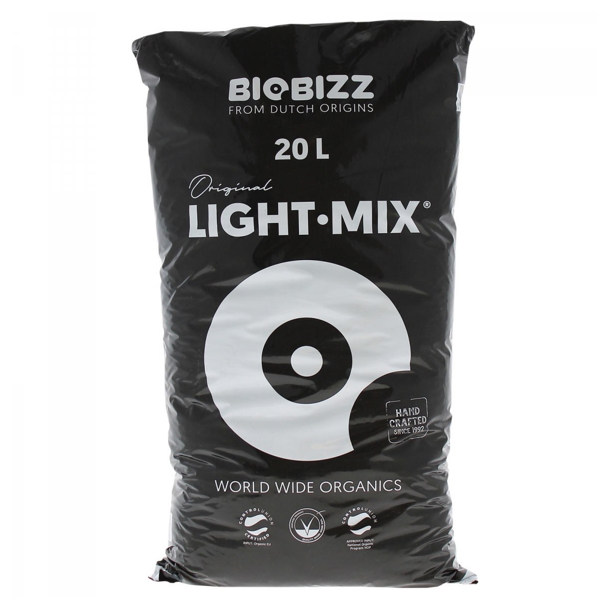 Light.Mix 20 litres - terreau Biobizz réutilisable - Hydrozone