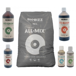 Pack All.Mix 50 litres Biobizz + engrais