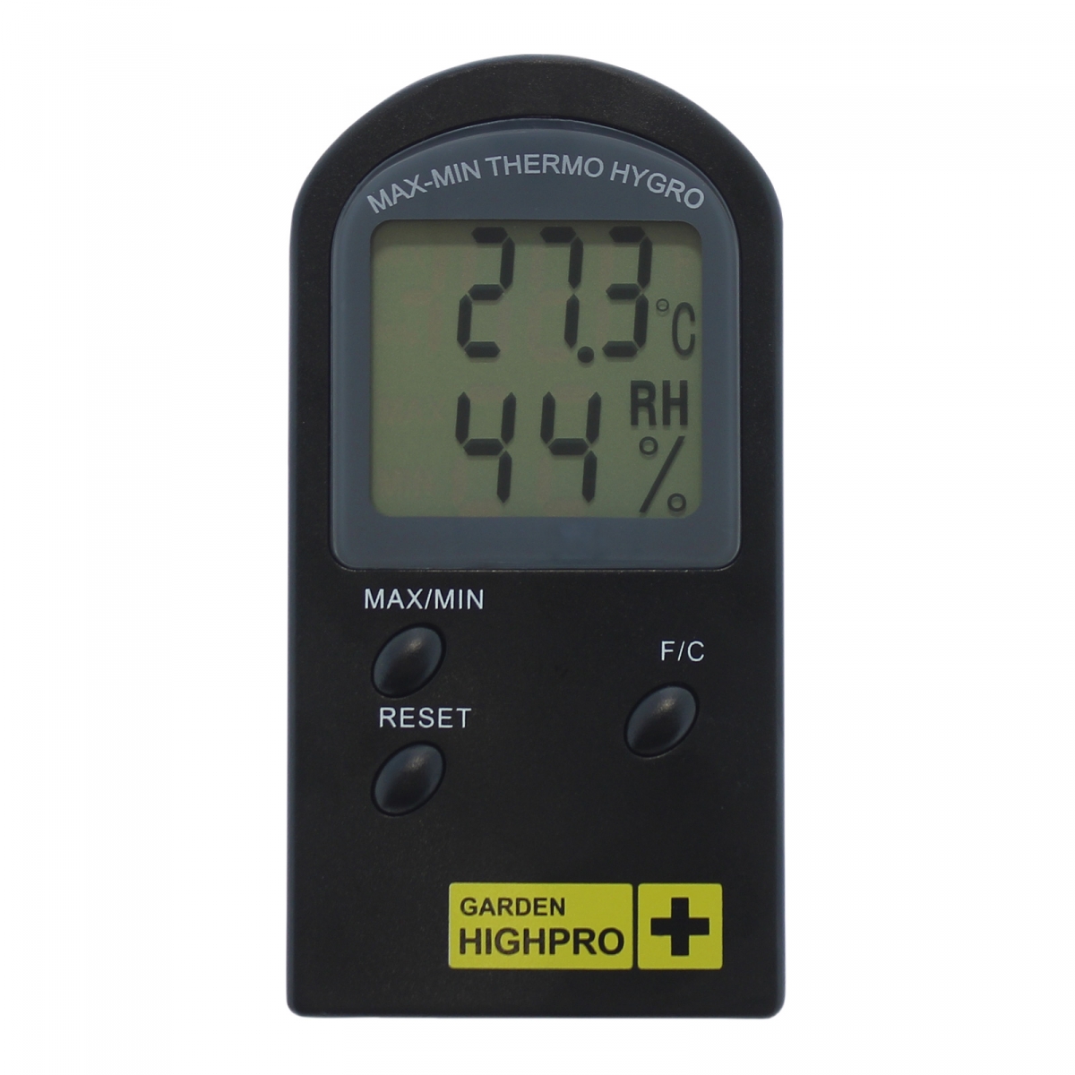 Thermomètre/hygromètre d'intérieur Garden Highpro - pile incluse