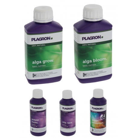 Pack engrais Alga PLAGRON 250m + stimulants