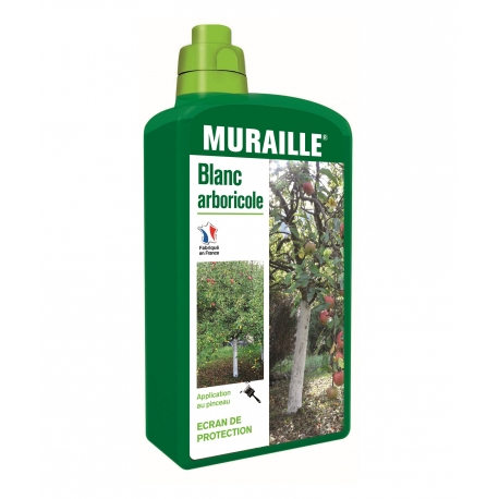 Muraille® BLANC ARBORICOLE 1 litre - Décamp Radical
