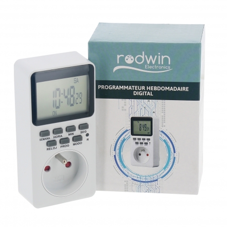 Programmateur hebdomadaire digital - RODWIN Electronics