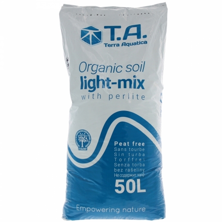 Organic Soil LIGHT MIX 50L - TERRA AQUATICA