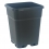 Pot carré noir 6.5 litres - 19x19x24cm