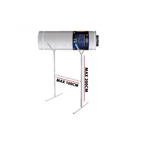 Filtre à Charbon Actif RODWIN 200mm - Débit Max 1800 M³/h - Pour Extracteur D'air, Anti-odeurs