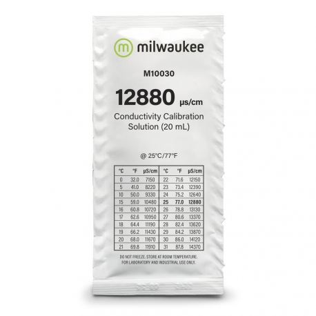 Solution EC 12.880 µS/cm - 20ml - Milwaukee