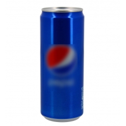 Cachette canette de soda cola - 33cl - Bleu