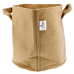 Pot textile 25 litres - GREENCUBE- Couleur sable