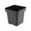 POT CARRE NOIR 1L - 11x11x11 cm