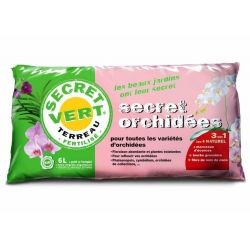 Terreau pour Orchidées UAB - Secret Vert - 6L