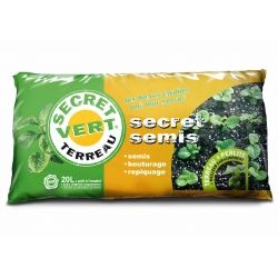 Terreau de semi UAB - Secret Vert - sac de 20L