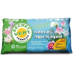 Terreau pour plantes aquatiques UAB - Secret Vert - Sac de 20L