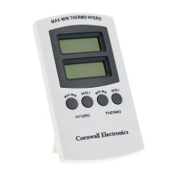 Thermo-Hygromètre digital MIN/MAX - Cornwall Electronics