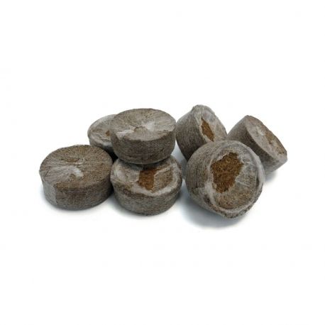 Disque de germination en tourbe JIFFY - 39x40mm - à l'unité