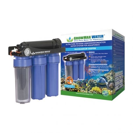 Osmoseur inversé MAXQUARIUM 000 ppm - 500L/jour - GrowMax Watter
