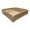 Jardinière en feutre géotextile GREENCUBE - Bac de 122x122x30cm - Tube PVC Ø20