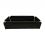 BAC EN TISSU NOIR GREENCUBE - 244x122x45.5cm - Tube PVC Ø20