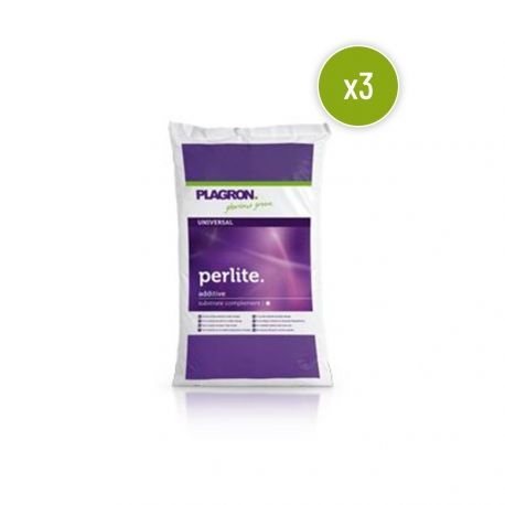 Lot de 3 sacs de perlite 10L - Plagron