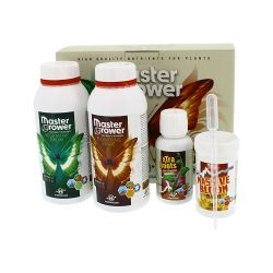 Pack engrais Master Grower pour culture terre - hydro et aéro
