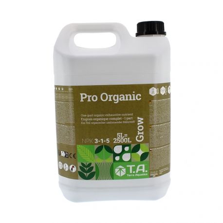 Engrais de croissance bio - Pro Organic Grow 5 litres
