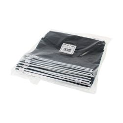 PACK DE 50 SACHETS ZIP NOIR 30.5x23 - QNUBU