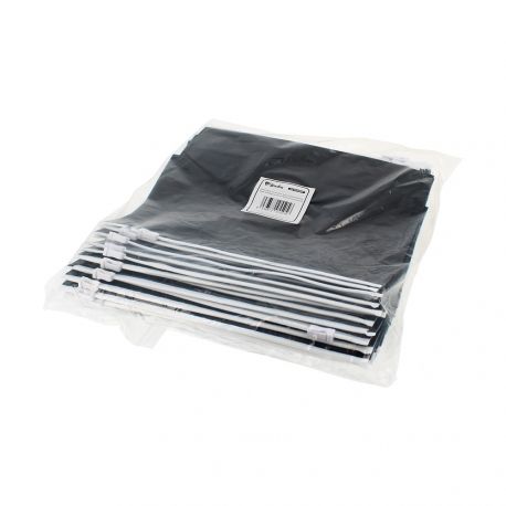 PACK DE 50 SACHETS ZIP NOIR 30.5x23 - QNUBU