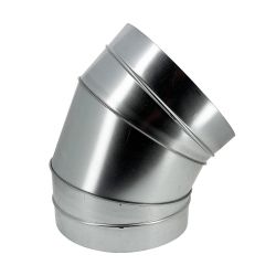 Coude à 45° en aluminium - Ø355mm pour gaine de ventilation