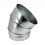 Coude à 45° en aluminium - Ø355mm pour gaine de ventilation