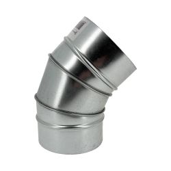 Coude à 45° en aluminium - Ø150mm pour gaine de ventilation