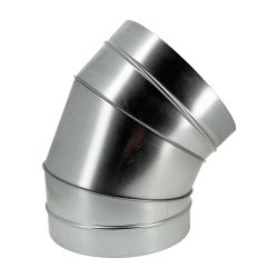 Coude à 45° en aluminium - Ø315mm pour gaine de ventilation