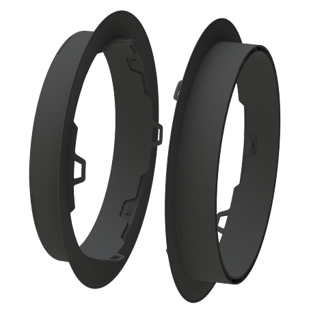 2x Mobile Ducting Flange Ø315 mm - Secret jardin