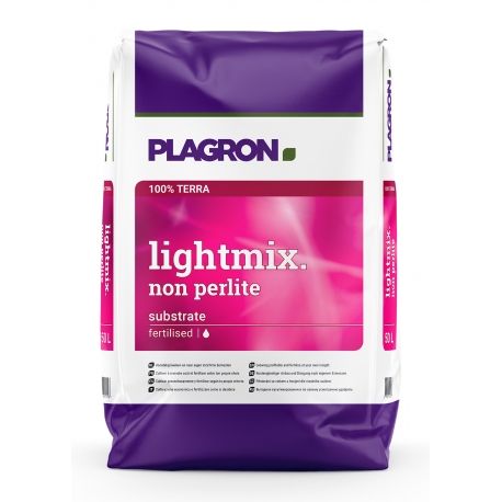 Terreau LIGHTMIX sans perlite - sac de 50 litres - PLAGRON