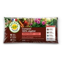 COMPOST VEGETAL STRUCTURANT UAB - Sac de 20kg 