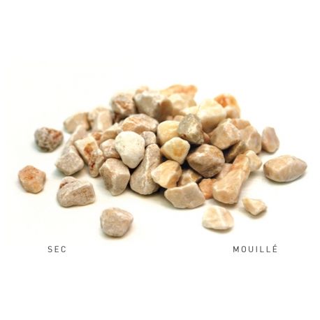 Gravier concassés blanc/rosé 8/16- Sac de 20kg