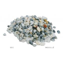 GRAVIER CONCASSES MELBOURNE - Mix gris/bleu/blanc 6/12 - Sac de 20kg