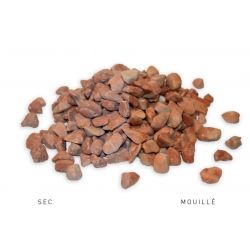 GRAVIER ROULÉ ROUGE ORANGÉ/VÉRONE 15/25 - Sac de 20kg