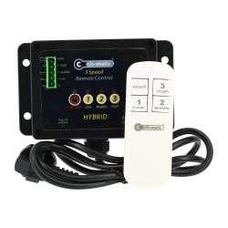 Contrôleur de ventilation 3-speed Remote control - Cli-Mate
