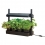Mini potager urbain avec rampe LED 1x8W - Noir - GARLAND