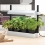 Mini potager urbain avec rampe LED 1x8W - Blanc - GARLAND