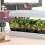 Potager urbain avec rampe LED 2x16W - Blanc - GARLAND