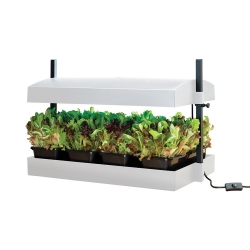 Potager urbain avec rampe LED 2x16W - Blanc - GARLAND