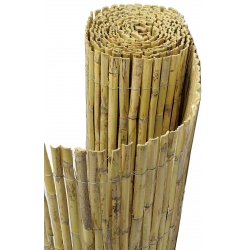 Brise-vue en roseau refendu naturel - 200X500cm. Occultation jardin