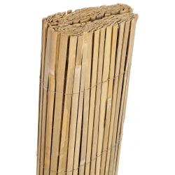 Brise-vue en bambou refendu naturel 150x500 cm. Occultation jardin